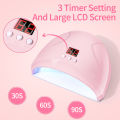 LULAA Portable Nail Lamp Professional Fast Curing Nail Dryer  UV LED Nail Light for Acrylic nails Gel polish Travel Home. 
