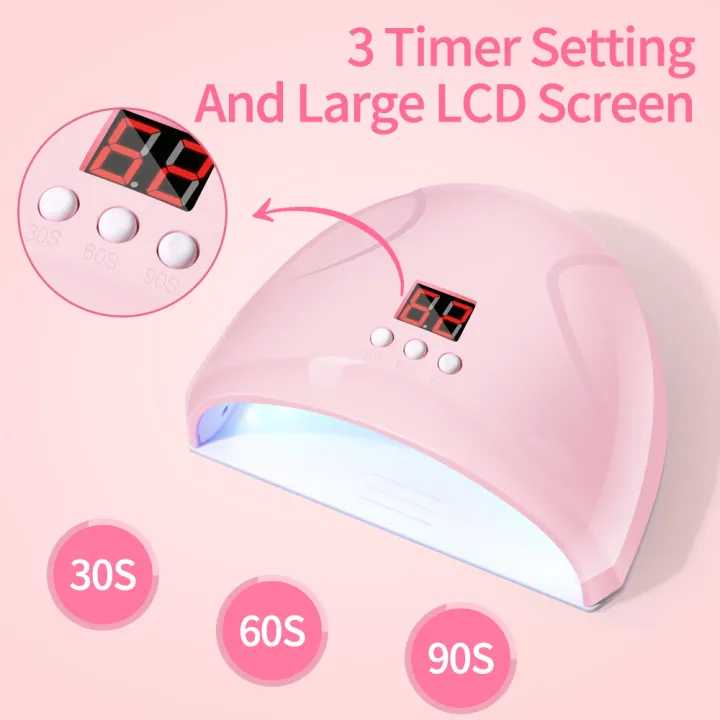 LULAA%20Portable%20Nail%20Lamp%20Professional%20Fast%20Curing%20Nail%20Dryer%20%20UV%20LED%20Nail%20Light%20for%20Acrylic%20nails%20Gel%20polish%20Travel%20Home%20-%20Image%204