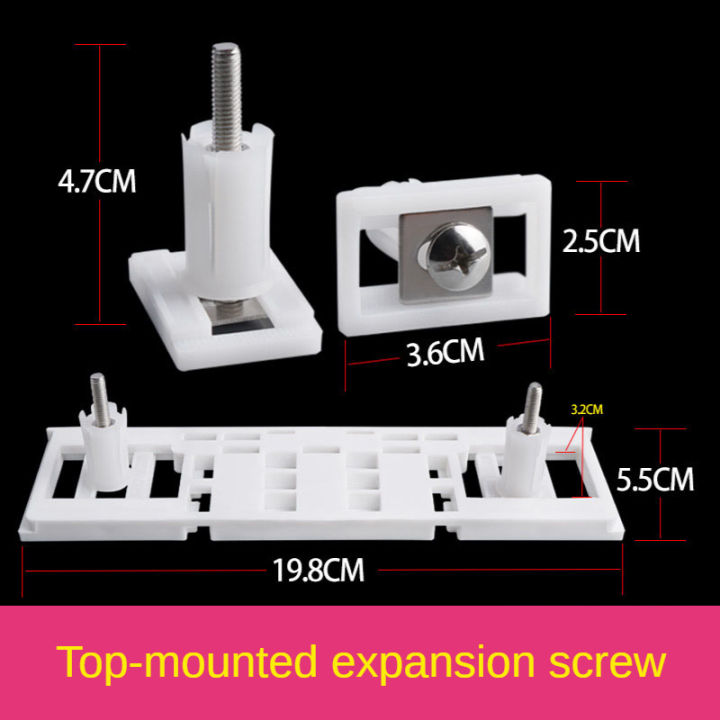 Plastic%20Toilet%20Seat%20Hinge%20Repair%20Bolts%20+%20Fitting%20Screws%20+Washers%20Kit%20Accessories%20Universal%20Household%20Replacement%20-%20Image%204