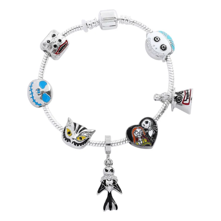 The%20Nightmare%20Before%20Christmas%20Bracelets%20Jack%20Skellington%20and%20Sally%20Pendant%20Bangle%20Disney%20Charm%20Bracelet%20for%20Women%20Jewelry%20-%20Image%208