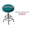 Bar Stool Cover Polar Fleece Round Chair Cover Removable Stool Slipcover Solid Seat Cushion Protector Washable Bar Stool. 