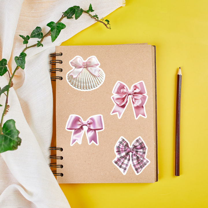 50Pcs%20Cute%20Pink%20Coquette%20Girl%20Aesthetic%20Stickers%20Notebook%20Laptop%20Phone%20Suitcase%20Notebook%20Stationery%20Sticker%20Decals%20-%20Image%205