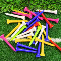 100 Pcs Golf Tees Plastic Durable Mixed Color Available In 4 Sizes Auxiliary Practice Golf Plastic Tees Accessories Supplies. 