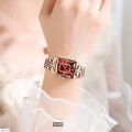 Poedagar 785 ladies watch Waterproof square Dial uniq design Luxury Quartz Watch for Women Stainless Steel Band Wristwatch Reloj Mujer with Box.