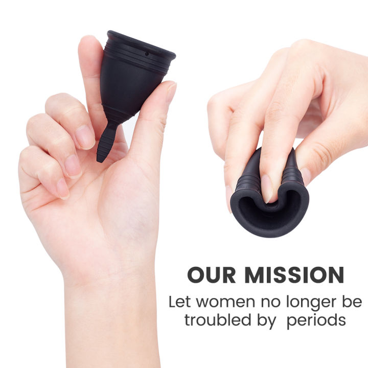 Silicone Feminine Hygiene Copa Reusable Lady Period Cup Upgraded Menstrual Cups Menstrual Medical Grade Silicone Menstrual Cup
