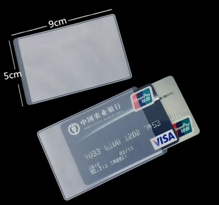 10/40/100/300%20pcs%20Transparent%20Card%20Cover%20-%20Mate%20Finished%20%20%20Good%20Quality%20Imported%20-%20Image%203