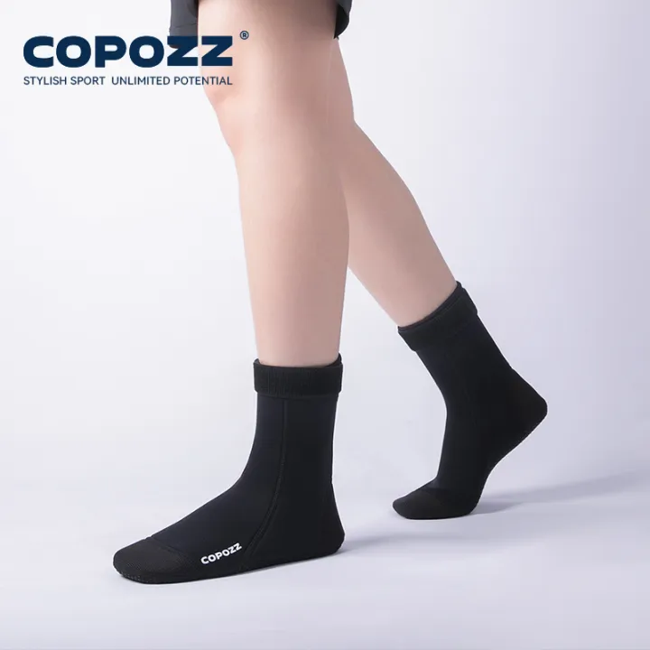 COPOZZ%203MM/5MM%20Neoprene%20Kevlar%20Diving%20Socks%20Anti-Slip%20Wetsuit%20Elasticity%20Surfing%20Boots%20Quick%20Dry%20Durable%20Swimming%20Thermal%20Socks%20-%20Image%205