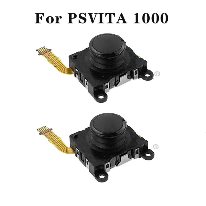 1Pcs Original New for Psvita for Ps Vita 1004 Psv 1000 1006 100x Game Console 3D Analog Joystick Rocker Button Black or White