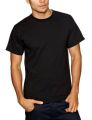 Plain Black T-Shirt for Unisex. 