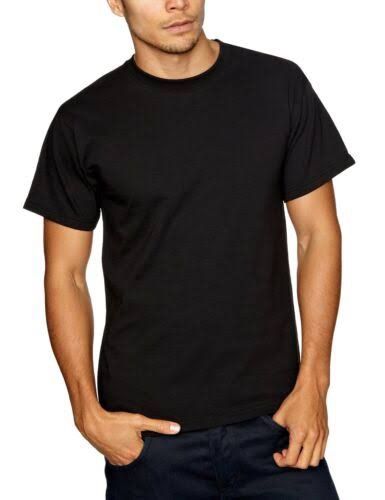 Plain%20Black%20T-Shirt%20for%20Unisex%20-%20Image%202
