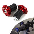 Motorcycle Handle Bar Ends Grips Moto CNC Metal Handlebar Counterweight Plug Slider Motor Bike Grips Dirt Bike Accessories. 