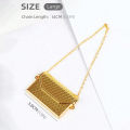 1 Piece of Openable Dollhouse Miniature Metal Handbag 1/12 1/6 Mini Simulation Shoulder Bag BJD Doll Decoration Accessories. 