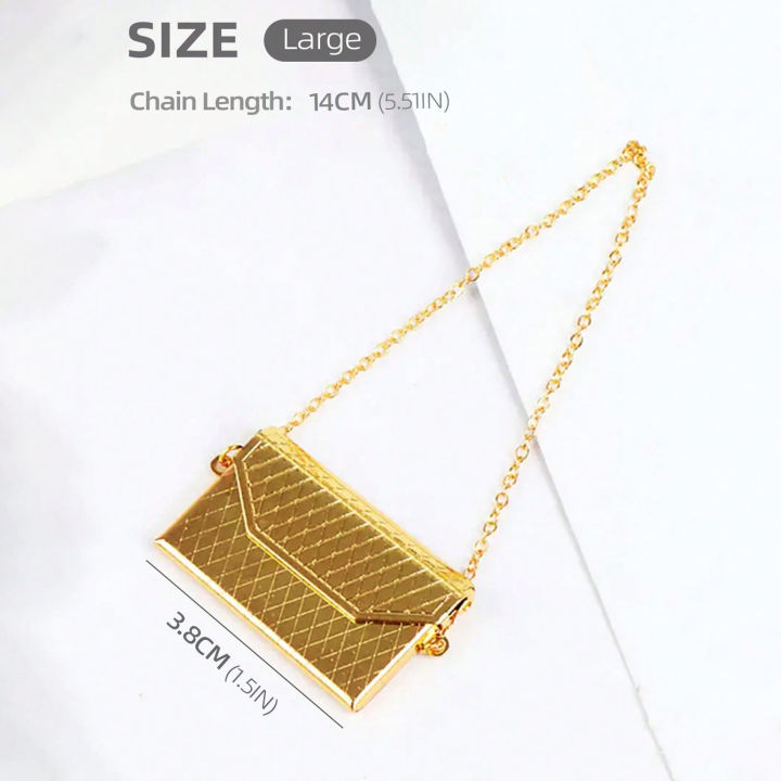 1%20Piece%20of%20Openable%20Dollhouse%20Miniature%20Metal%20Handbag%201/12%201/6%20Mini%20Simulation%20Shoulder%20Bag%20BJD%20Doll%20Decoration%20Accessories%20-%20Image%203