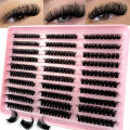 Lash Clusters 80D 100D Lashes Spikes Eyelash Clusters Volume Individual Lashes DIY Spiky Lash Extension Mega Cluster Eyelashes. 