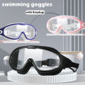 Swimming Goggles For Adult Men And Women High-Definition Waterproof And Anti Fog Electroplating Large Frame Swimming Goggles. 