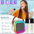 Mini Karaoke BT Speaker for Kids Gifts (Cute Little & Portable) Bluetooth Speaker with 1 Wireless Microphone (Sound Loud). 