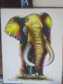 Elephant painting. 