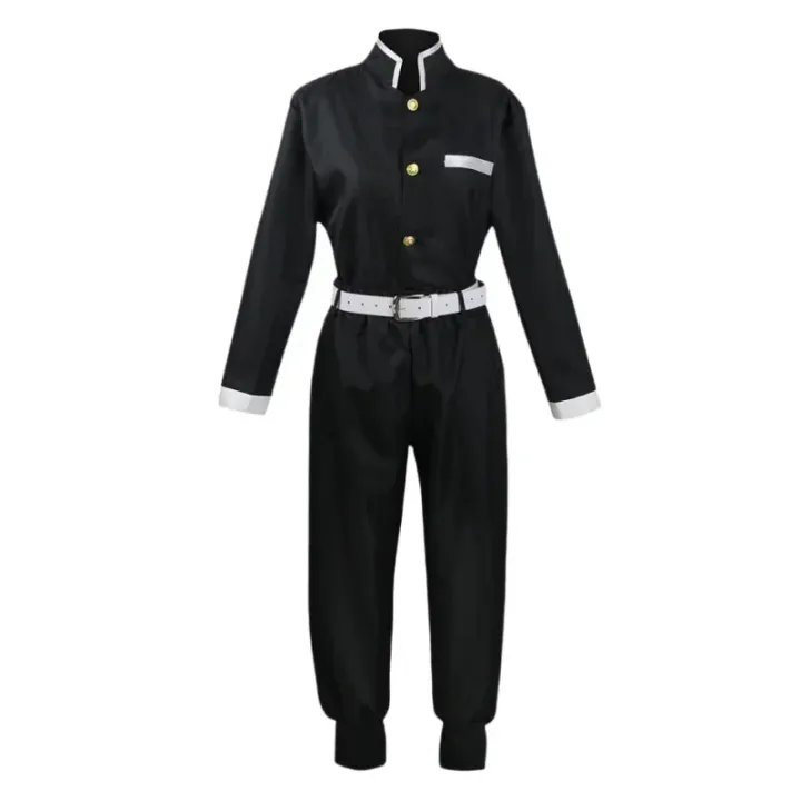 Anime%20Agatsuma%20Zenitsu%20Cosplay%20Kostuum%20Kimono%20Halloween%20Kleding%20Party%20Uniform%20Pruik%20Vrouwen%20Kids%20-%20Image%203