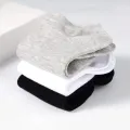 1 pair unisex socks Boat black solid color Comfortable high quality
 Ankle. 