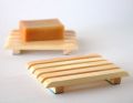 wooden soap dish. 