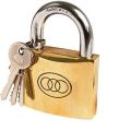 pad lock full brass 50mm heavy duty 38mm/63mm. 