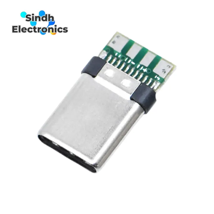 USB Type-C Male Connector DIY Soldering – Pack of 5 | Daraz.pk