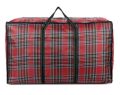 Heavy Duty Extra Large Storage Bags Plaid Moving Bags Totes with Zipper for Clothing Blanket Storage Bags College Supplies Boxes. 
