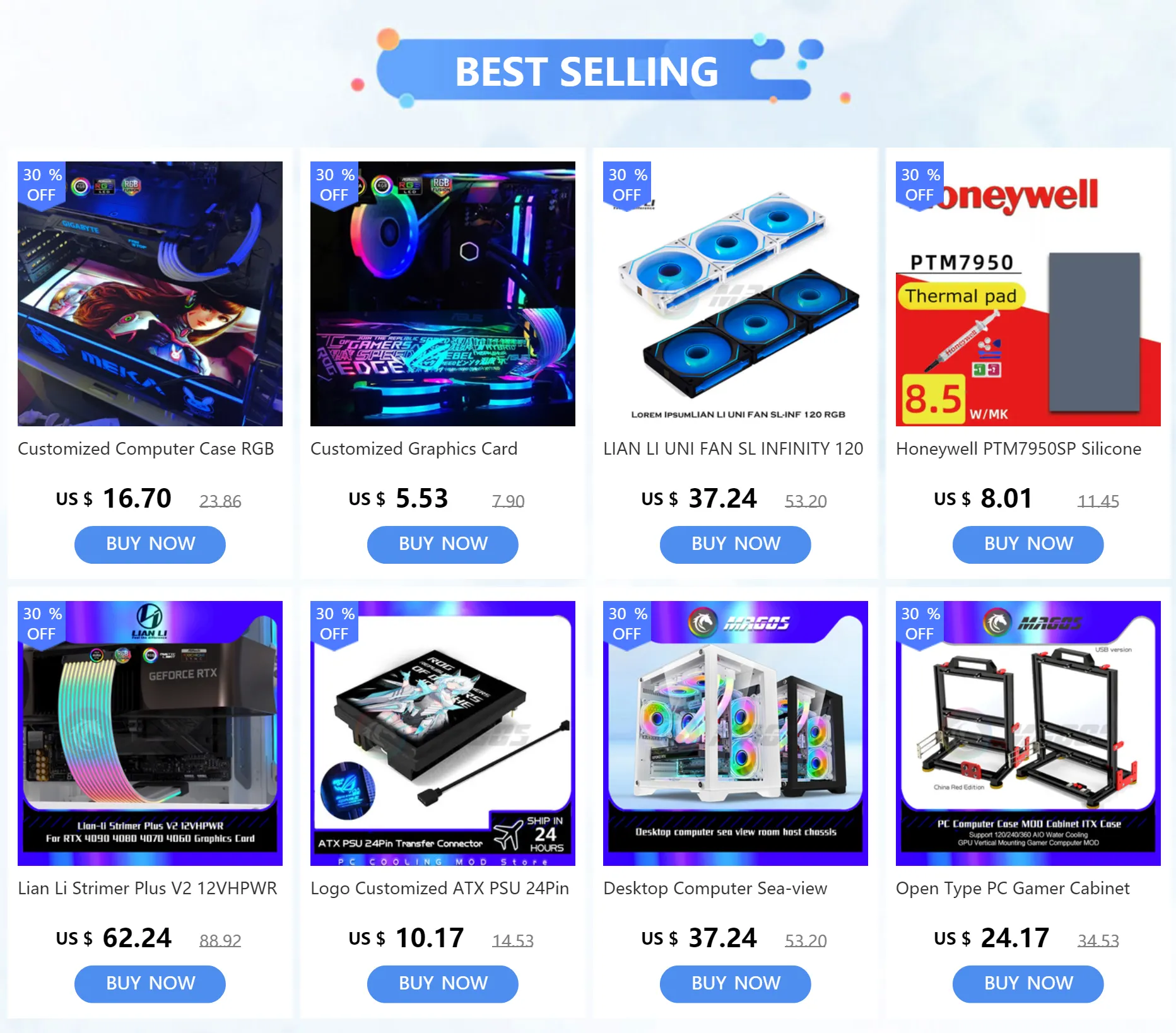 LIAN LI UNI FAN SL-INF 120 Infinity Mirror Fan RGB Case Radiator Cooler ...