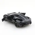 Simulated alloy car sports car model with adjustable door decorations for boys as exquisite gifts. 