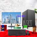 Intel Core i7 RAM 8GB SSD 120GB OR HDD 500GB Graphics 2GB built in and Monitor19" Gaming PC Windows 10 64 Bit NEW Desktop Computer Full Set.