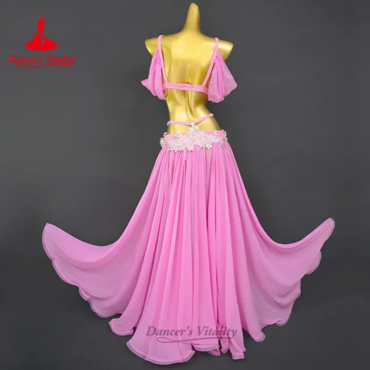 BellyDance%20Costume%20Set%20for%20Women%20Luxury%20Rhinestones%20Bra+%20Split%20Long%20Skirt%202pcs%20Oriental%20Belly%20Dancing%20Performance%20Outfit%20-%20Image%204