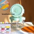 140ml Glass Food Storage Box Frozen Baby Food Glass Cup Baby Food Storage Jar for Little Ones Microwave Safe.