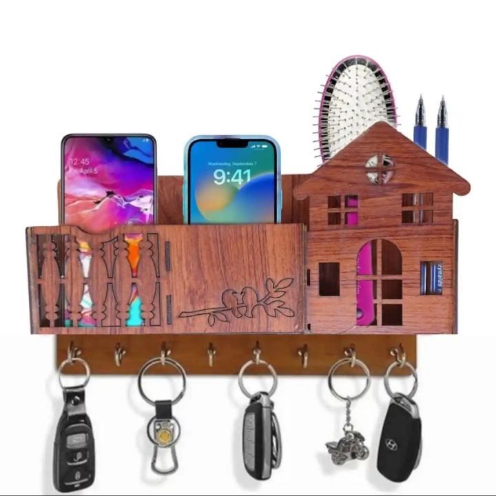 Wooden%20wall%20keychain%20and%20mobile%20phone%20holder%20wood%20wall%20keychain%20wood%20mobile%20charging%20stand%20keyholder%20-%20Image%208