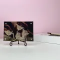 1pc Black Iron DIY Craft Bracket Book Holder Photo Pedestal Bowl Picture Frame Plate Rack Display Stand Easel Storage Holders. 