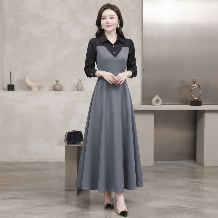 New Women Attractive Chinese Stylish One Piece Kurti Long Sleeve An Elegant Trendy Everyday Outfit Now