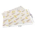 Sandwich Wrapping Paper Oil-Proof Hamburger Paper Oil-Proof Tray Paper Bread Baking Plate Pad Paper Air Frying Pan Paper.