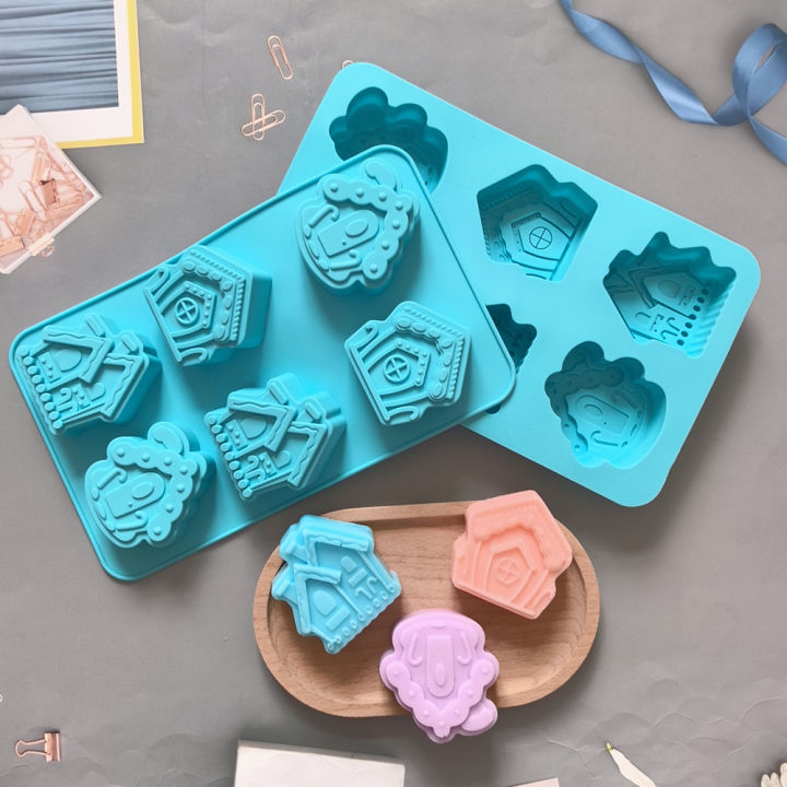 6-cavity%20Christmas%20house%20shaped%20soap%20candle%20silicone%20mold,%20suitable%20for%20handmade%20DIY%20wax%20molds%20for%20aromatherapy%20soap%20-%20Image%205