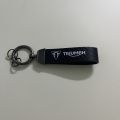 For TRIUMPH DAYTONA 675/675 Trident 660 Tiger 900 1050 Triple 675 1050 Motorcycle Keychain Metal Carbon Fiber Leather Key Chain. 