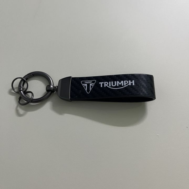 For%20TRIUMPH%20DAYTONA%20675/675%20Trident%20660%20Tiger%20900%201050%20Triple%20675%201050%20Motorcycle%20Keychain%20Metal%20Carbon%20Fiber%20Leather%20Key%20Chain%20-%20Image%206