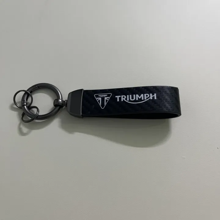 For%20TRIUMPH%20DAYTONA%20675/675%20Trident%20660%20Tiger%20900%201050%20Triple%20675%201050%20Motorcycle%20Keychain%20Metal%20Carbon%20Fiber%20Leather%20Key%20Chain%20-%20Image%206