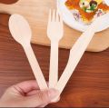 Disposable wooden cutlery set| wooden colour | Pack of 15 pcs/30pcs. 