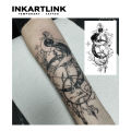 Fox Fairy temporary tattoo sticker, waterproof magic tattoo, lasts to 15 days fake tattoo, semi permanent tattoo. 