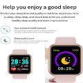 Smart Watch Message Remind Music Control Calorie Distance Fitness Tracker Men Smartwatch Women Kids Watches Clock Alarm Y68 D20. 