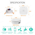 Smart Life Zigbee Human Presence Detector Tuya Wifi MmWave Radar Pir Montion Sensor With Luminance Detection For Smart Home. 
