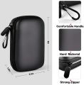 Case Compatible with Samsung T7/ T7 Touch Portable SSD 1TB 2TB 500GB USB 3.2 External Solid State Drive, Travel Carrying Case. 