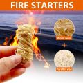 60/120pcs Fire Starter,Natural Fire Starters for Fireplace,Campfires,Chimney,BBQ,Pit Wood Fireplace Charcoal Starter for Grill. 