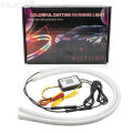 Symphony DRL Car LED Daytime Running Light APP Control Flexible RGB Flowing Turn Signal Strip Headlight Decorative Lamp 12V 24V. 