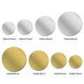Acrylic Mirror Stickers Self Adhesive Wall Decor Stickers Decorative Small Circle Mirror Decals DIY for Hallway Wall Decor. 