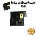 Fridge And Deep Freezer Electronic Relay - Refrigerator Ptc Relay - Fridge Refrigerator Deep Freezer Compressor Relay - Gutka Relay - 1 Pin Start Relay. 