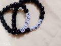 beats bracelet, customized beat bracelet, name bracelet for couples, friends , customized name bracelet. 